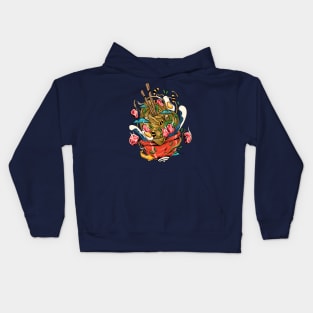 Noodle With Shoes Kids Hoodie